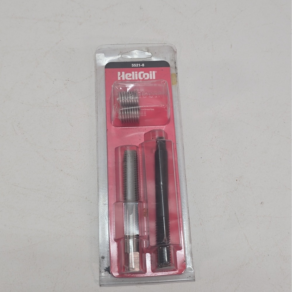 HeliCoil 5521-8 Coarse Thread Repair Kit 1/2-13 Inch 2 Inserts